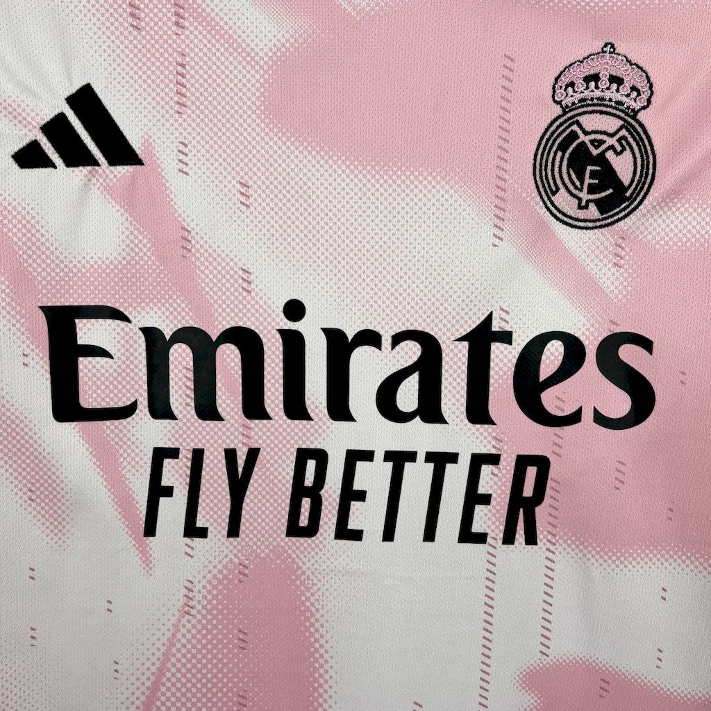 Real Madrid Pink Jersey