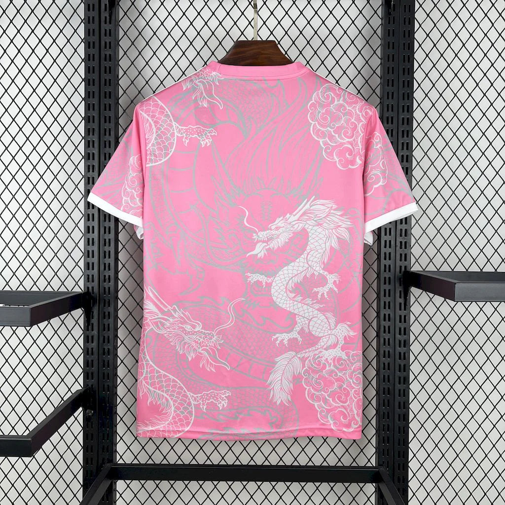 Real Madrid Pink Dragon Jersey