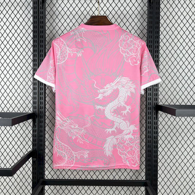 Real Madrid Pink Dragon Jersey