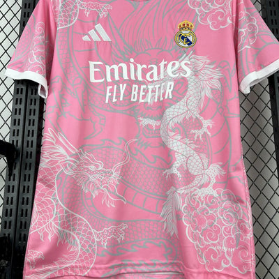 Real Madrid Pink Dragon Jersey